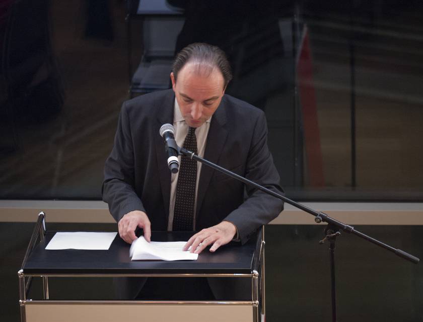 Herr Dr. Marcus Dekiert, Direktor des Wallraf-Richartz Museums&Fondation Corboud